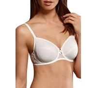 Bügel-BH ROSA FAIA "Fleur", Damen, Gr. 80, Cup C, beige (crystal), Stoff, Obermaterial: 85% Polyamid, 15% Elasthan, kontrastfarbene Details, mehrfarbig, unifarben mit Farbeinsatz, klassisch, BHs Bügel