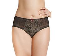 Taillenslip ANITA "Taillenslip Fleur", Damen, Gr. 38, schwarz, Obermaterial: 80% Polyamid PA. 20% Elasthan EL., Unterhosen Taillenslip (26590305-38) schwarz