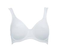 ROSA FAIA Damen BH - Twin, Bügel-BH, Mikrofaser, T-Shirt-BH, atmungsaktiv Weiß 95D
