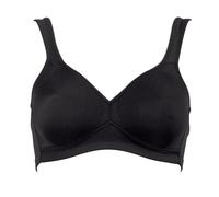 ROSA FAIA Damen BH - Twin, Soft-BH, Mikrofaser, T-Shirt-BH, atmungsaktiv Schwarz / 100C 100C Schwarz