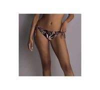 Rosa Faia - Damen Bikini Slip Gigi blackprint black/pink - Gr. - L