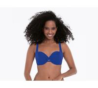 Rosa Faia - Damen Bikini Top Hermine enzian D-Cup - Gr. - S