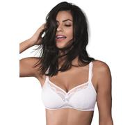 Rosa Faia Damen Bügelloser drahtloser BH Selma, weiß, 75C (Herstellergröße: 34C)