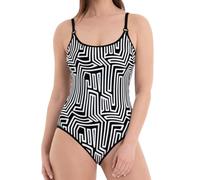 Rosa Faia - Shining Lines - Badeanzug (38C Schwarz)