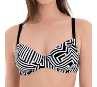 Rosa Faia - Shining Lines - Bikini-Top (36D Schwarz)