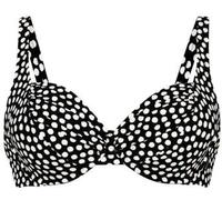 Rosa Faia Summer Dot Bikini Top Schwarz/Weiß B 42 Damen