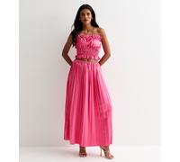 Rosa Faltenrock Maxi Rock EU 36 / UK 8