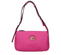 Rosa Leder Schultertasche Einheitsgröße