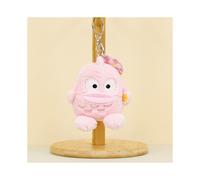 (Rosa Meerjungfrau) Entzückender Clownfisch-Plüsch-Schlüsselanhänger, weicher Cartoon-Meerjungfrau-Monster-Paar-Taschenanhänger