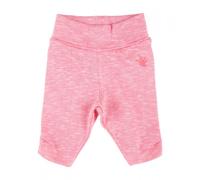 Rosa melierte Baby Leggings
