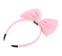 Rosa Prinzessin Haarband mit Schleife für Damen und Partys | Feine Verarbeitung, Modischer Stil, Alltagstauglich, für Frauen, Hübsche Farbe, Vielseitig Kombinierbar