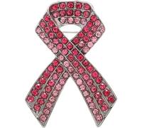 Rosa Schleife Broschen, Brustkrebs Bewusstsein Brosche Pin, Emaille Schmuck Pins Revers Abzeichen Frauen Brosche Schmuck Geschenke Für Unterstützung Überlebende