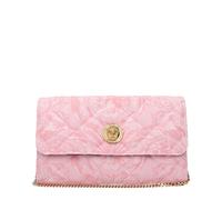 Rosa Stoff-Clutch Einheitsgröße