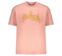 Rosafarbenes T-Shirt mit saisonalem Insideout-Logo der Palm Angels S