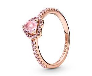 ROSE Ring Herz für Damen