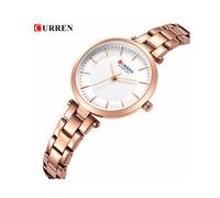 (Rose Weiß) CURREN Original His Hers Uhrensets Edelstahl Damen Herren Armbanduhren Paar Artikel