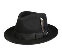 Rosedale Fedora Wollhut by Stetson schwarz 53 cm