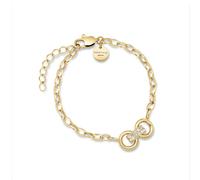 Rosefield Bow Studs Armband Edelstahl Vergoldet JBBSG-J899 - Damen - Edelstahl