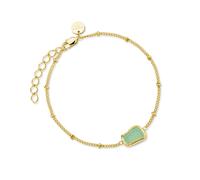ROSEFIELD Armband Organic Gemstone Bracelet Jade Gold