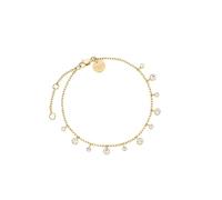 Rosefield Bestsellers Evolution Damen 14K Vergoldet Armband Hängend Kristall JBDCG-J1022