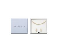ROSEFIELD Damen Geschenkset Multi Crystal Armband + Crystal Ohrringe Gold Edelstahl JBHCG-X277