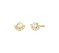ROSEFIELD Damen Ohrstecker Modern Pearl Gold