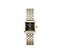 ROSEFIELD Damenuhr BOXELLE Bicolor Schwarz-Gold-Silber
