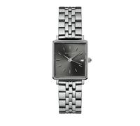 ROSEFIELD Damenuhr Boxy XS Grau Silber eckig BGSSS-Q051
