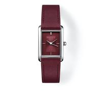 ROSEFIELD Damenuhr Heirloom Modern Burgundy Dial Silver Burgundy Leather HBBLS-H08