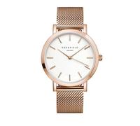 ROSEFIELD Damenuhr MERCER Mesh Rosegold 38mm
