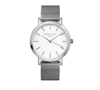 ROSEFIELD Damenuhr MERCER Weiß Silber 38mm MWS-M40