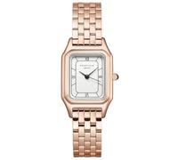 Rosefield Damenuhr IVY Armbanduhr Damenarmbanduhr Analog Uhr Römisch Ziffernblatt Quarz Uhrwerk Mineralglas Edelstahlarmband