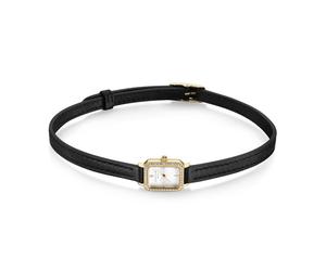 ROSEFIELD Damenuhr Rosefield Studio Edition 05 Leather Choker Gold