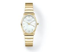 ROSEFIELD Damenuhr The Oval White MOP Half-Moon Steel Gold OVWGSG-OV16