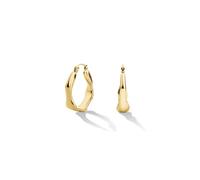 Rosefield Essentials Damen 14K Vergoldet Ohrringe Organic Creolen JEOHG-J801