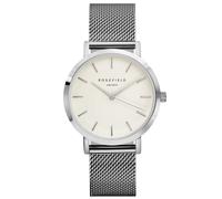 Rosefield Mercer Damen Uhr analog Quarzwerk mit Edelstahl Armband MWS-M40