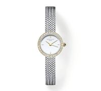 ROSEFIELD - MINI SMALL EDIT DUO - weiß - silber gold steel / 20,4 MM