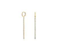 ROSEFIELD Ohrringe Tennis Gold JETCG-J916