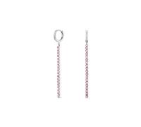 ROSEFIELD Ohrringe Tennis Rosa Silber JETRS-J923