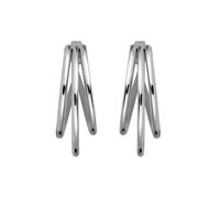 ROSEFIELD Ohrringe Triple Hoops Silver