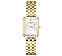 ROSEFIELD Damenuhr Octagon XS Weiß Gold eckig OWGSG-O60