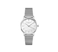Rosefield Pearl Edit Mesh Silver mit Perlweißes Zifferblatt und 36mm Silbernes Gehäuse RMSMS-R08 Edelstahl