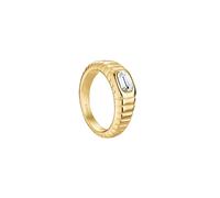 ROSEFIELD Ring Iconic Octagon Ridged Ring Größe 54 Gold JROR54G-J1142
