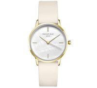 Rosefield RMBLG-R04 Damenuhr Pearl Edit mit Lederband Goldfarben
