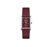 ROSEFIELD Damenuhr Heirloom Modern Burgundy Dial Silver Burgundy Leather HBBLS-H08