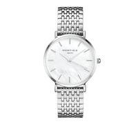 Rosefield Upper East Side Damen-Armbanduhr Weißes Perlmutt 33 mm