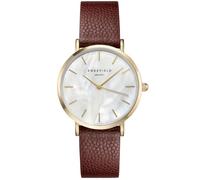 ROSEFIELD - UPPER EAST SIDE - perlweiß - gold - braun / 33 MM