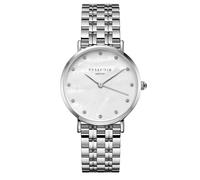 Rosefield UWSSS-U32 Damenuhr Upper East Side Silberfarben Kristalle