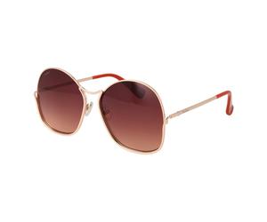 Roségoldene Metallsonnenbrille Einheitsgröße