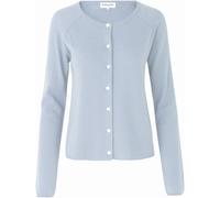 rosemunde "Laica cardigan mit Wolle und Kaschmir" mit Rundhalsausschnitt, Woll-Kaschmir-Mix (40179106-XS) heather sky